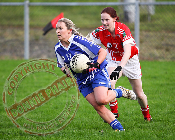 Ladies GAA Football League Final in Brookeborough between Kinawley and Newtownbutler First Fermanagh's.