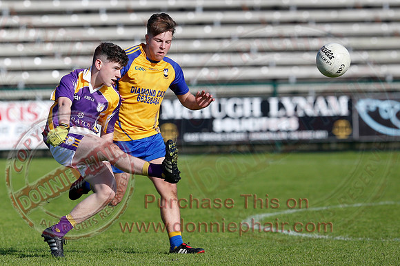 Derrygonnelly (1-11) v Enniskillen Gaels (2-6) in U16 GAA Championship Final