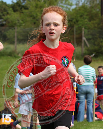 Schools Cross Country Running at the Bawnacre, Irvinestown.
