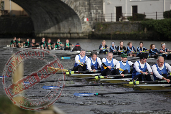 Head of the River Boat Race taking Place on the River Erne in Enniskillen, County Fermanagh.