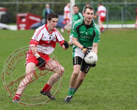St. Pat's Donagh V Roslea in GAA Football League Match.