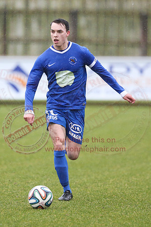 Ballinamallard Reserves (7) V Ballymena United Reserves (1) in IFA Reserve League.