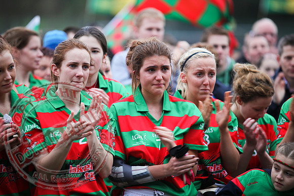 All-Ireland Ladies Intermediate Final between Lisnaskea and Stabannon.