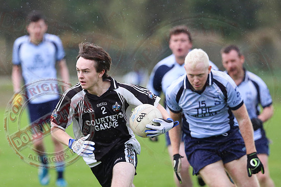 Aghadrumsee (1-9) V Belcoo (1-9) in Erne Cup Two Final.