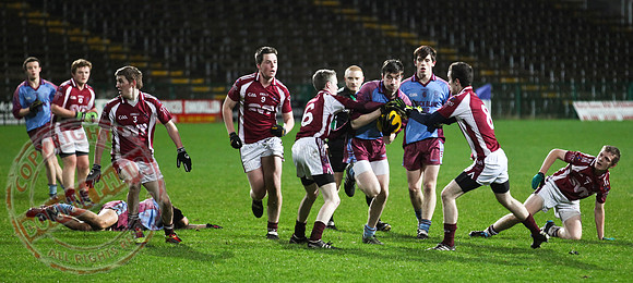 St. Michaels College Enniskillen V Omagh CBS in McCormick Cup game held in Brewster Park.