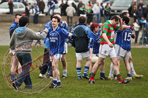 Devenish V Lisnaskea in Senior GAA Football League Final in Kinawley.  Devenish Won.