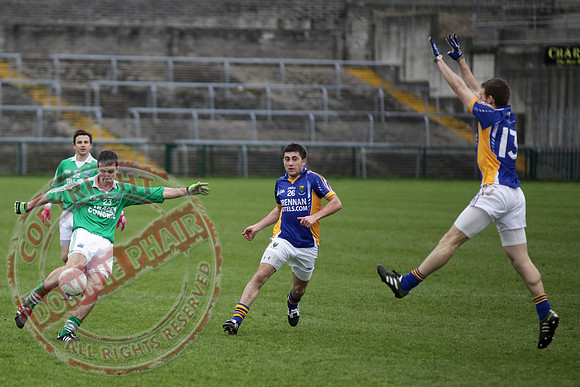Fermanagh Senior Men V Wicklow in GAA Football in Brewster Park, Enniskillen.