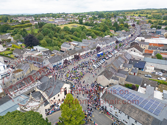 Aerial Photos of the Annual County Fermanagh Twelfth Demonstration In Irvinestown-8