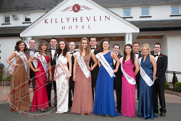 Fermanagh Rose of Tralee Competition in the Killyhevlin Hotel.