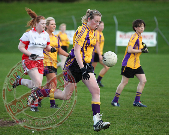 St. Pat's Donagh V Carryduff in Ladies Junior Cup GAA Ulster Match.
