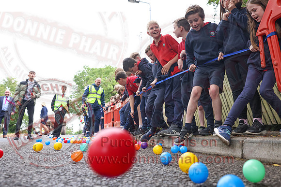 Erne Integrated College in conjunction with Enniskillen Integrated PS – Ball Rolling Charity Event -8