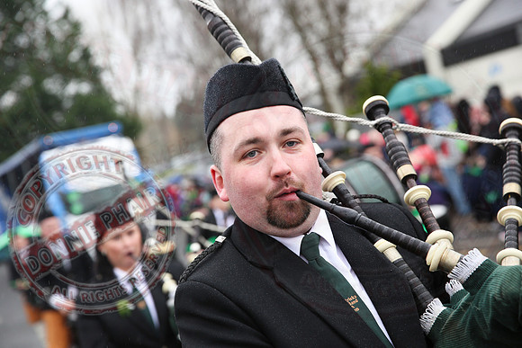 St. Patrick's Day celebrations in Enniskillen, County Fermanagh.