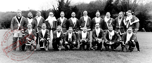 Santa V Elves Charity GAA Match In Newtownbutler among the NTB club members and friends.