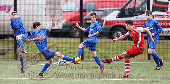 Ballinamallard Youth (2) V Cliftonville Youth (3) in IFA Youth League.