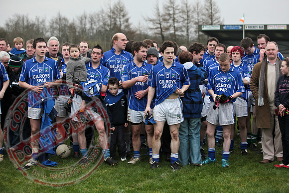 Devenish V Lisnaskea in Senior GAA Football League Final in Kinawley.  Devenish Won.