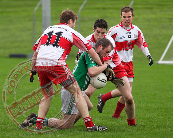 St. Pat's Donagh V Roslea in GAA Football League Match.