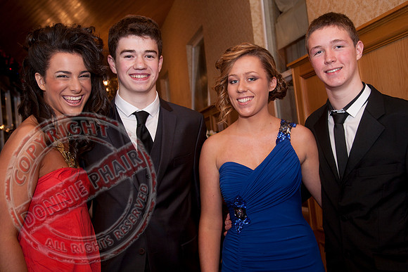 Collegiate Formal held in Corick House Hotel, County Tyrone.