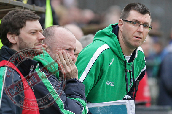 Fermanagh Senior Men V Wicklow in GAA Football in Brewster Park, Enniskillen.