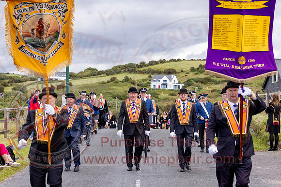 Annual County Donegal Twelfth Demonstration at Rossnowlagh-54