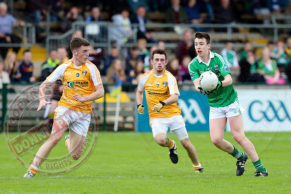 Fermanagh (2-8) V Antrim (5-10) in Ulster Minor Championship.