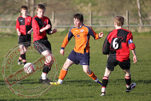 Enniskillen Rangers V Mountjoy in Youth Soccer.