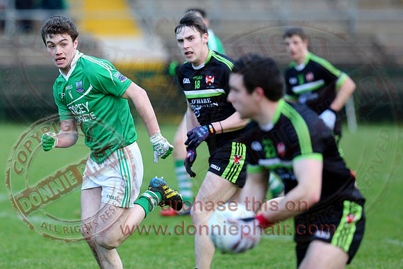 Fermanagh (1-13) V Queen's University (0-9) in Dr. McKenna Cup.