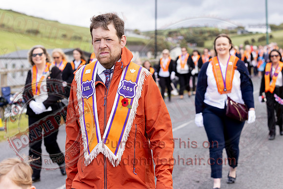 Annual County Donegal Twelfth Demonstration at Rossnowlagh-63
