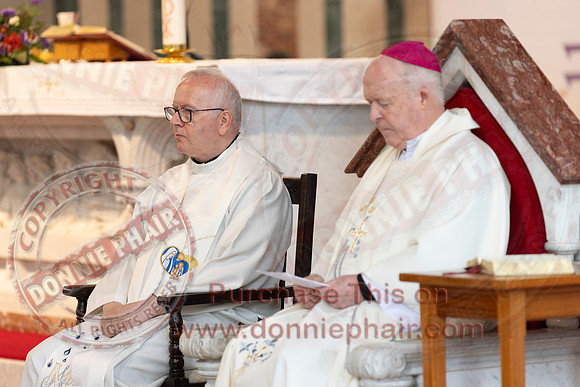 Bishop Larry Duffy commissions 45 members of Parish Bereavement Team in The Holy Cross Church, Lisnaskea-4