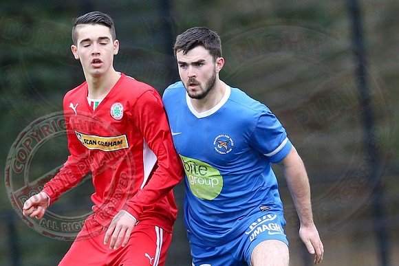 Ballinamallard United Reserves (0) V Cliftonville (1) in IFA Reserve League.