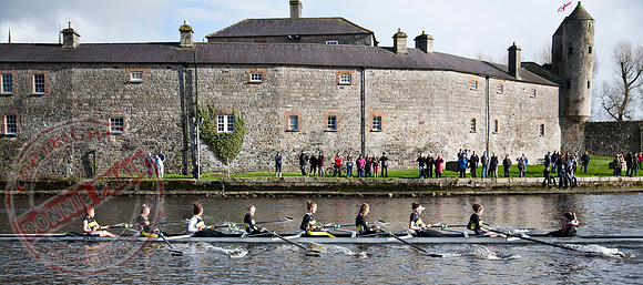 Head of the River Boat Race taking Place on the River Erne in Enniskillen, County Fermanagh.