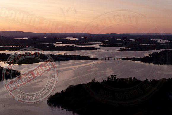 Aerial view of the New Bridges spanning the River Erne.  Taken near Geaglum quay-3