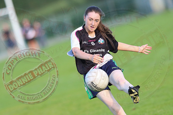 Aghadrumsee (1-14) V Ederney (1-05) in Girls U16 GAA Division One Final.