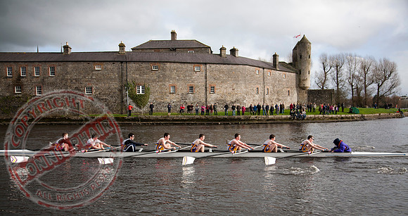 Head of the River Boat Race taking Place on the River Erne in Enniskillen, County Fermanagh.