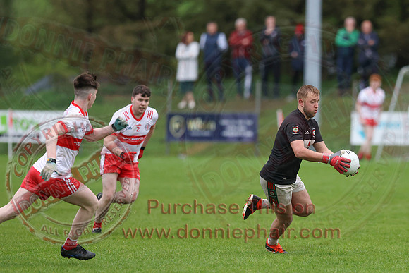 St. Pats Donagh (0-11) V Lisnaskea (1-11) in Club Players Championship 2B-8