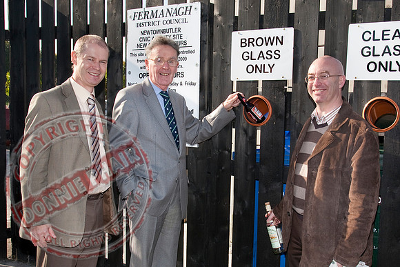 Opening of Newtownbutler Refuse Centre.