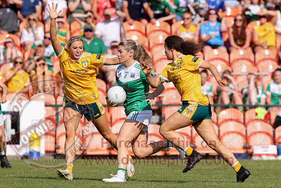 Antrim (3-15) V Fermanagh (0-11) in Ladies All Ireland GAA Football Junior Championship Final Replay-21