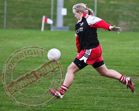 St. Pat's Donagh V Carryduff in Ladies Junior Cup GAA Ulster Match.