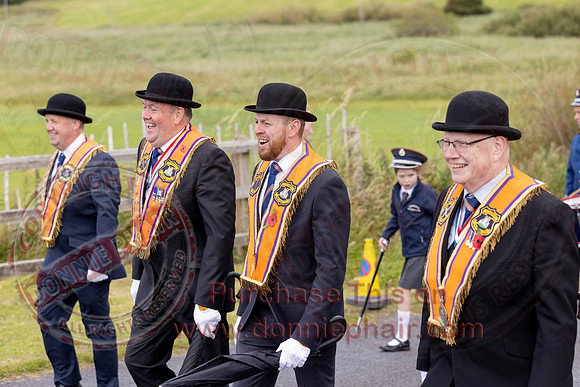 Annual County Donegal Twelfth Demonstration at Rossnowlagh-53