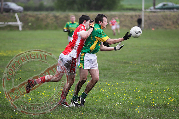 Belnaleck V Irvinestown in Senior GAA League Football.