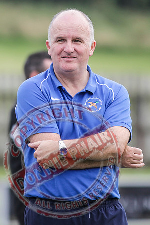 Ballinamallard FC V Dungannon Swifts in IFL Premium League Game.