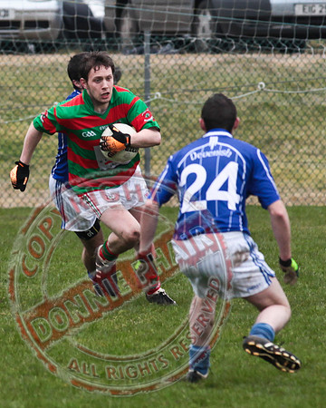 Devenish V Lisnaskea in Senior GAA Football League Final in Kinawley.  Devenish Won.