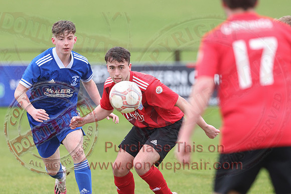 Kesh (2) V Beragh Swifts (2) in Mercer Football League-8