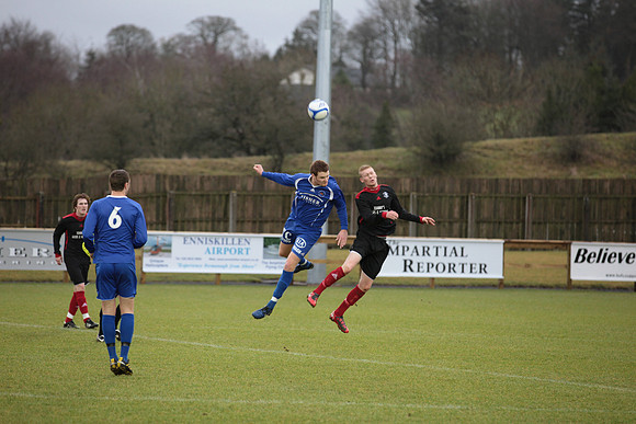 Ballinamallard V Larne.