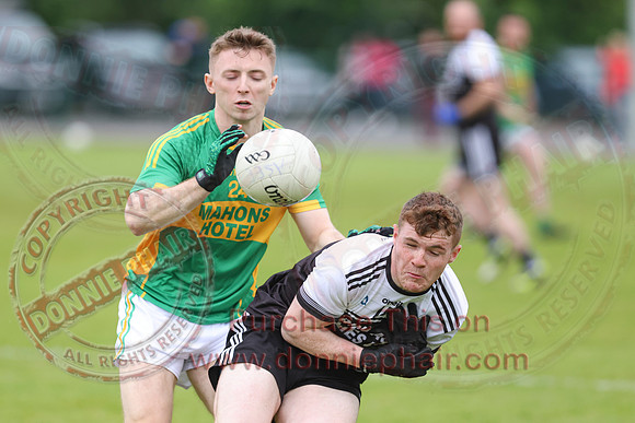 Irvinestown (1-11) V Aghadrumsee (0-09) in Senior GAA Football League Division Two-3
