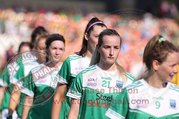 Antrim (3-15) V Fermanagh (0-11) in Ladies All Ireland GAA Football Junior Championship Final Replay-11