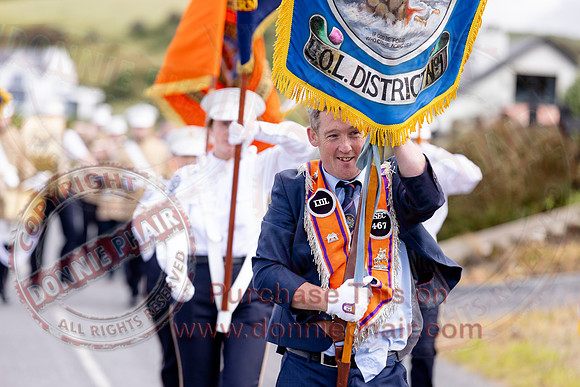 Annual County Donegal Twelfth Demonstration at Rossnowlagh-76