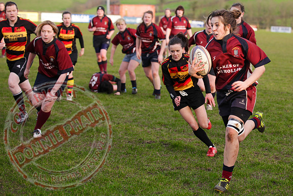 Enniskillen V Sligo in Ladies Rugby.