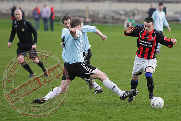 Lisnaskea V Lisbellaw with Lisnaskea providing a shock win over the visitors.