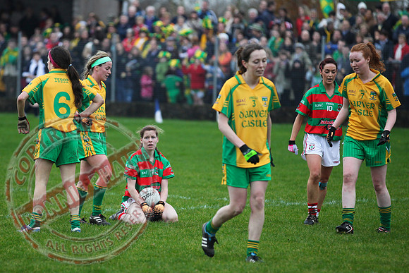 All-Ireland Ladies Intermediate Final between Lisnaskea and Stabannon.