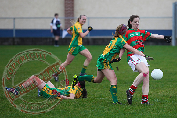 All-Ireland Ladies Intermediate Final between Lisnaskea and Stabannon.